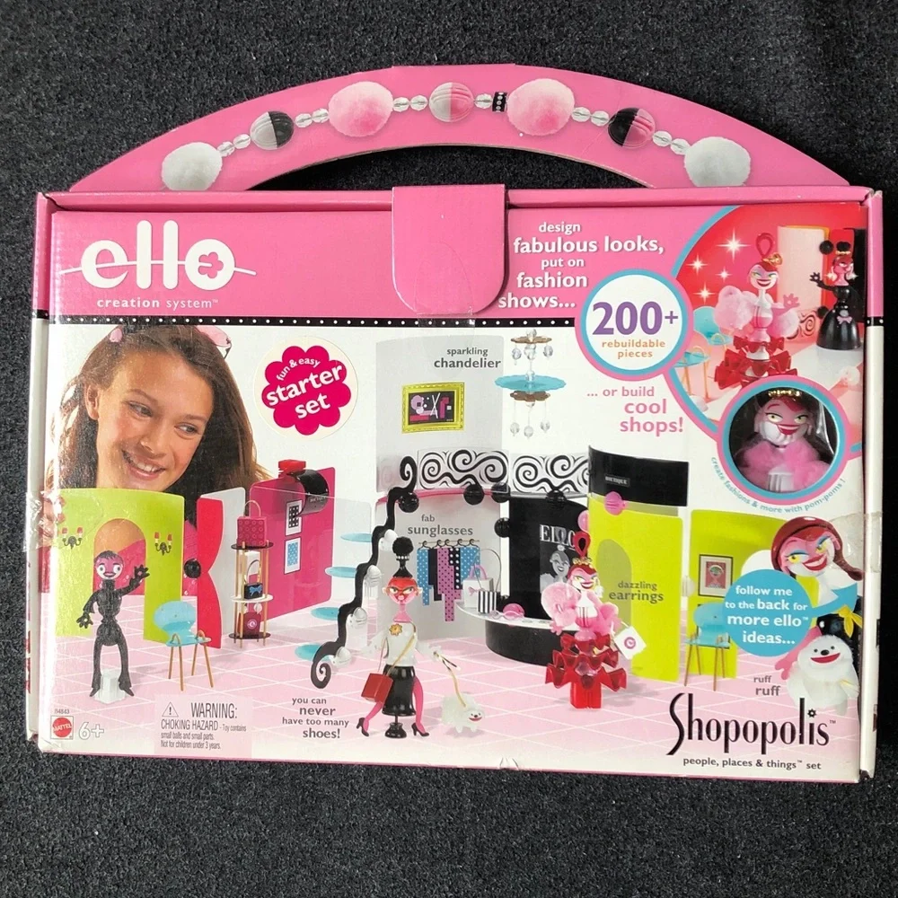 Ello Creation System Fun Party Planet Deluxe Set 300+ Rebuildable Pieces Toy